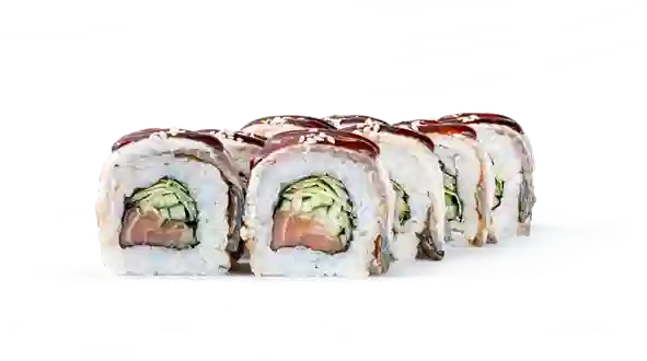 Блюдо Рол Золотий дракон меню SUSHI MASTER UA Рол Золотий дракон меню SUSHI MASTER UA